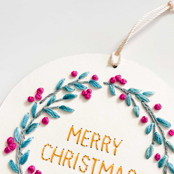 Berry Wreath Card & Ornament