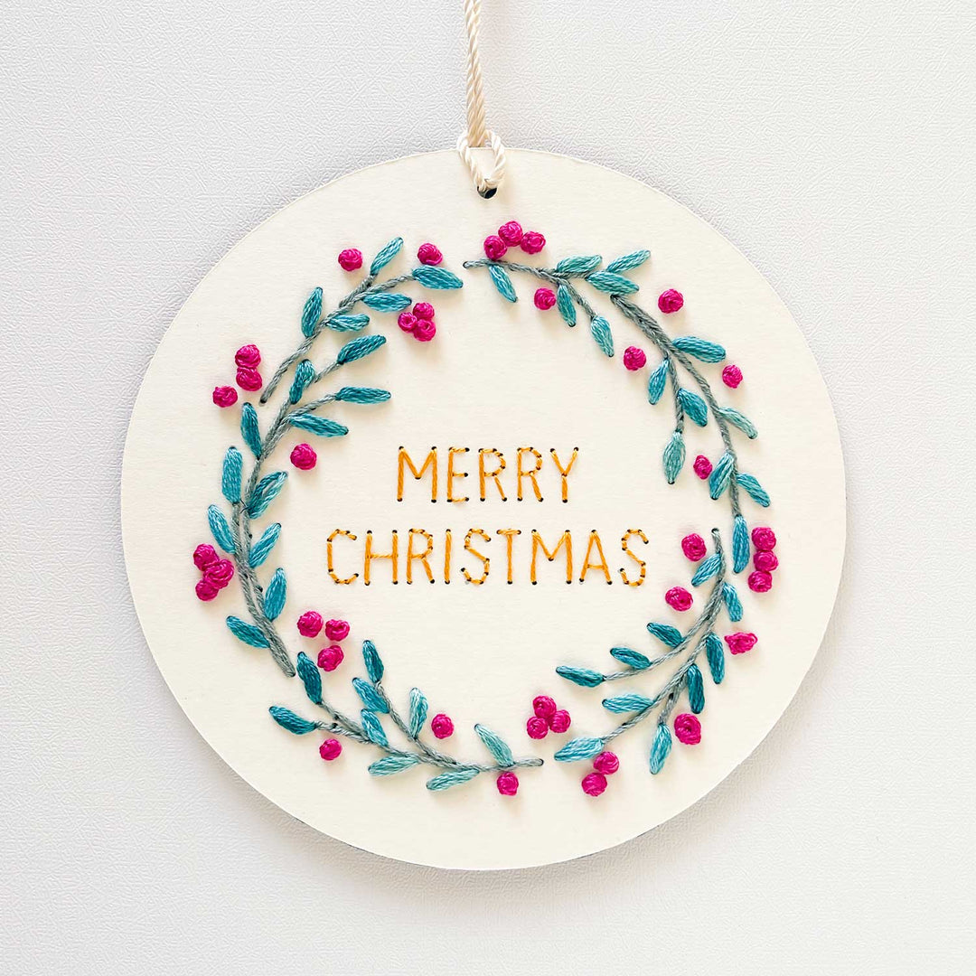 Berry Wreath Card & Ornament