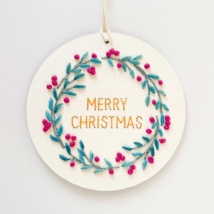 Berry Wreath Card & Ornament