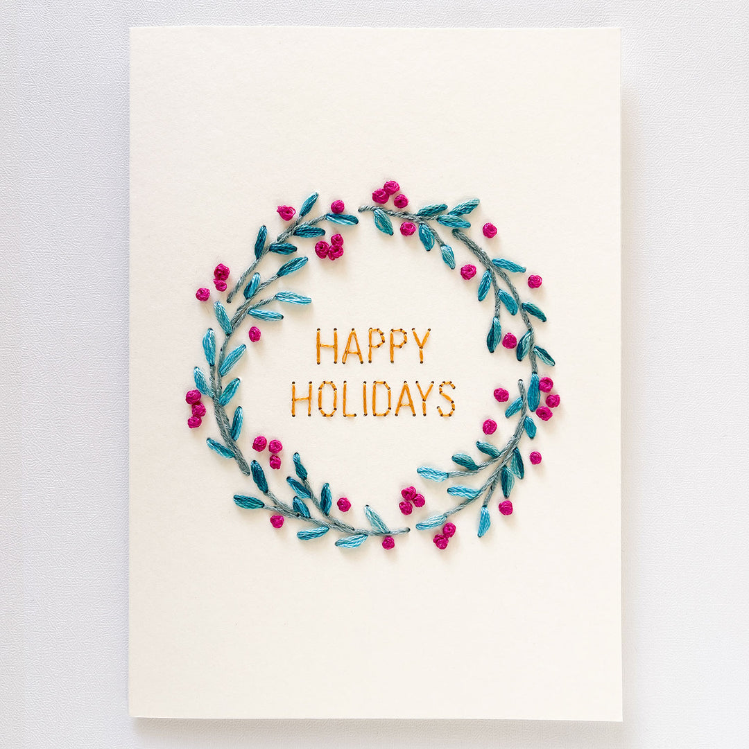 Berry Wreath Card & Ornament