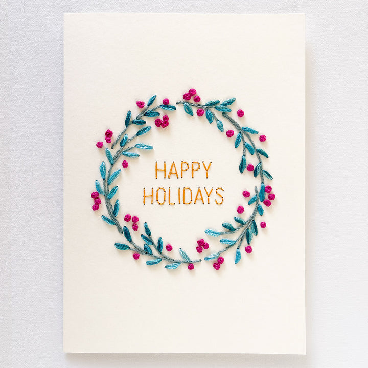 Berry Wreath Card & Ornament