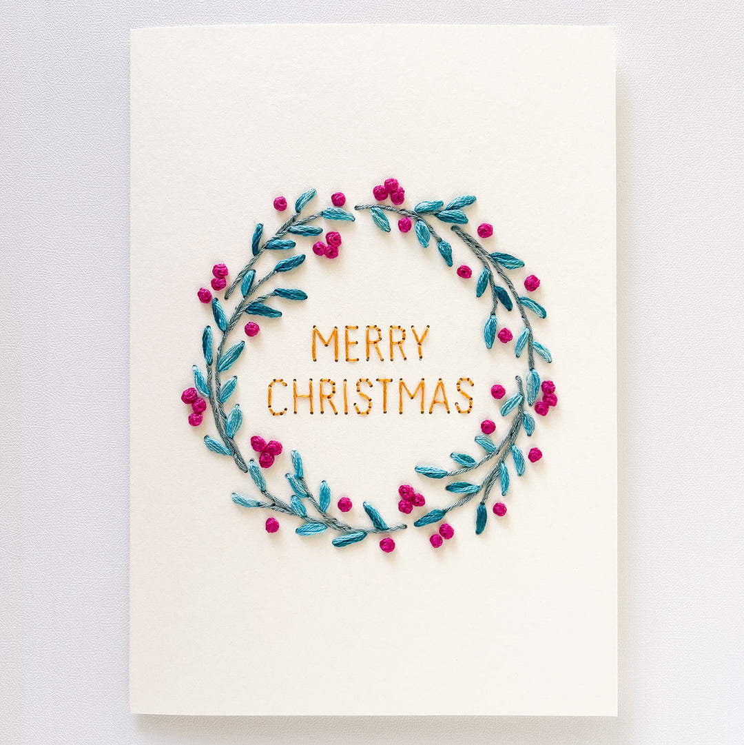 Berry Wreath Card & Ornament