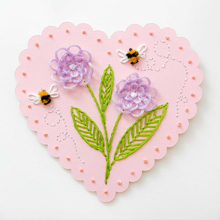 Busy Bees Card w/Envelope