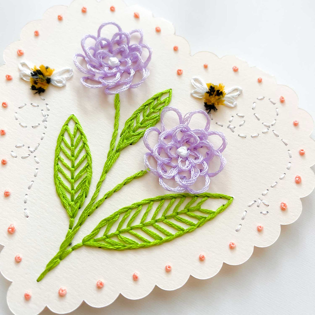 Busy Bees Card w/Envelope