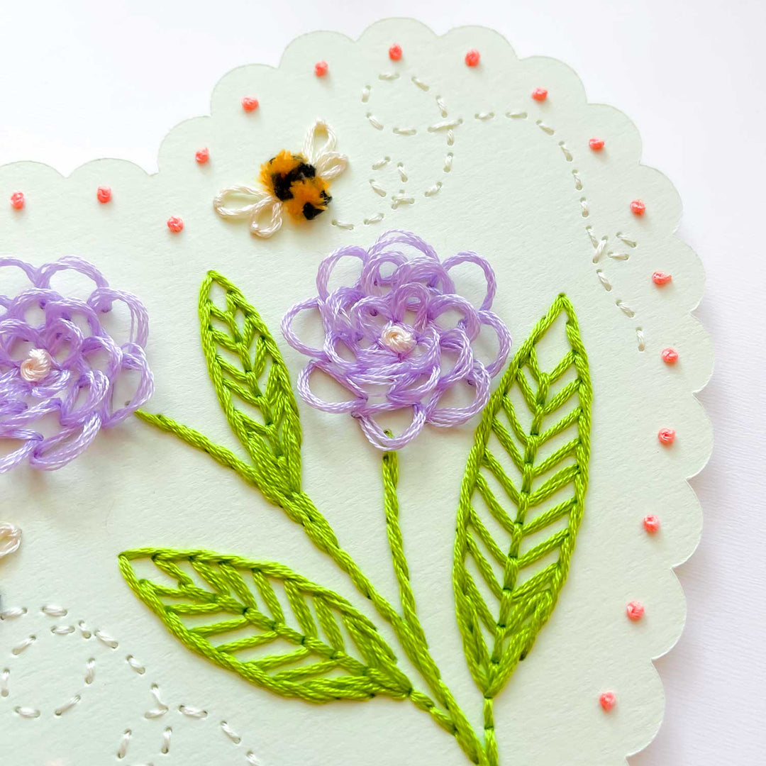 Busy Bees Card w/Envelope