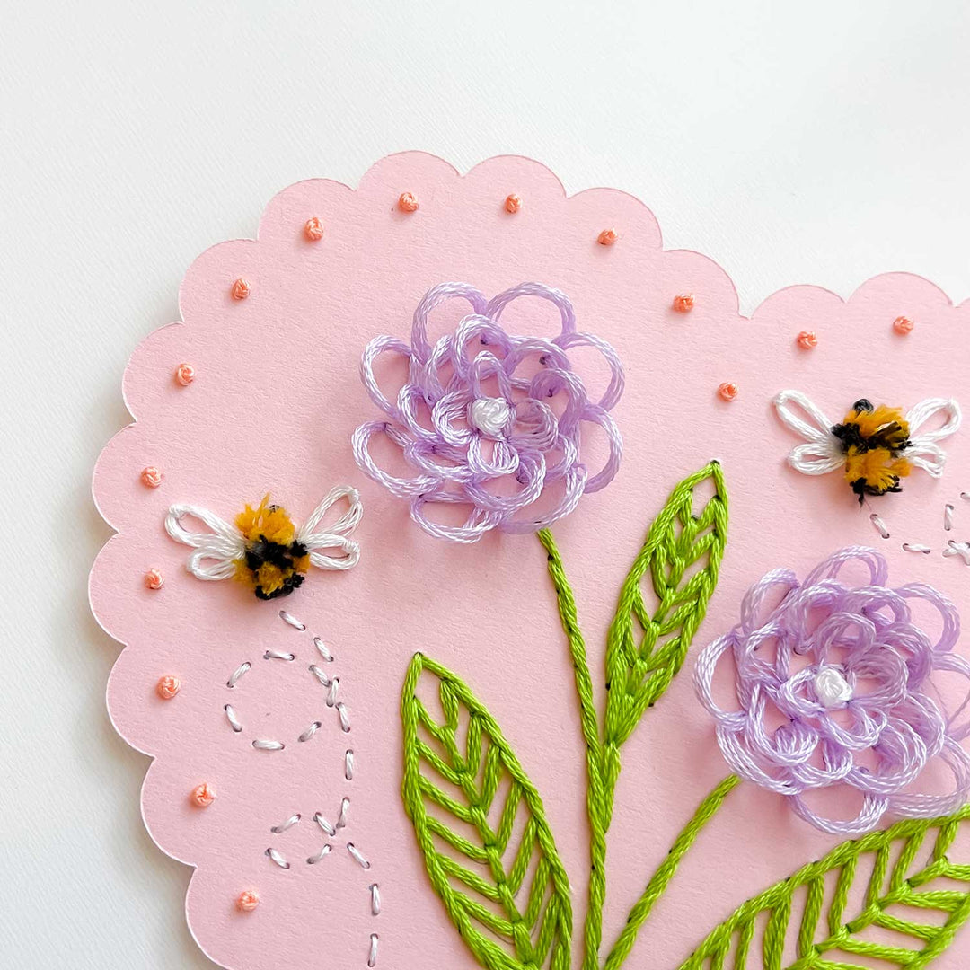 Busy Bees Card w/Envelope