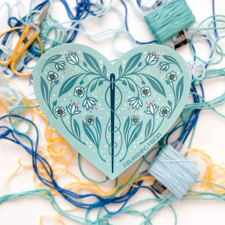 Needle & Thread Love Sticker