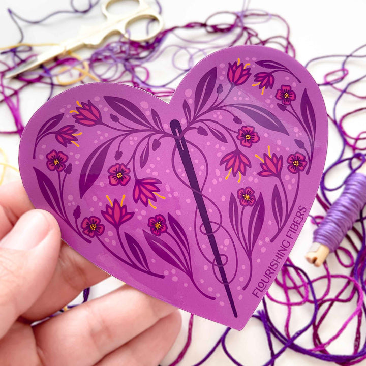 Needle & Thread Love Sticker