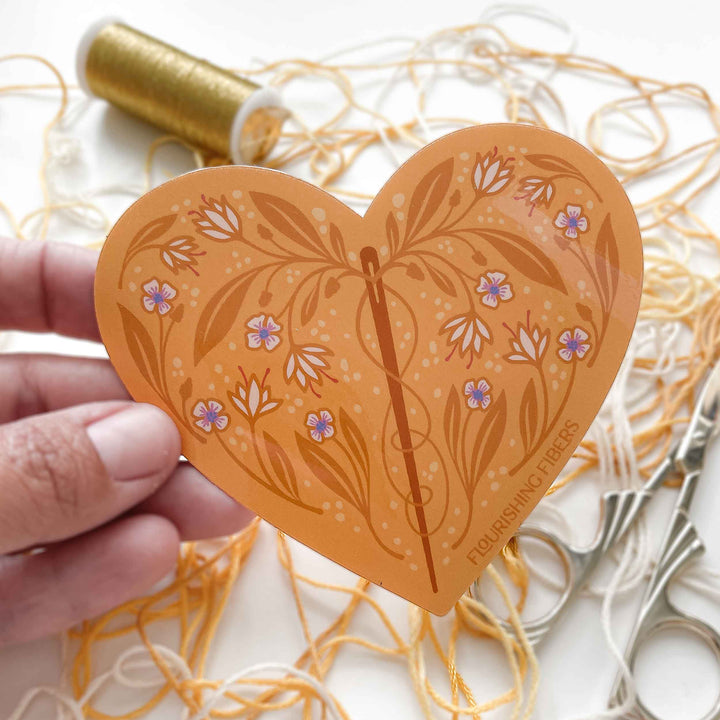 Needle & Thread Love Sticker