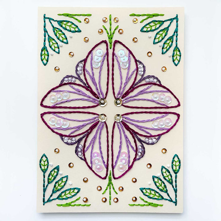 Flutter & Flora Card w/Envelope