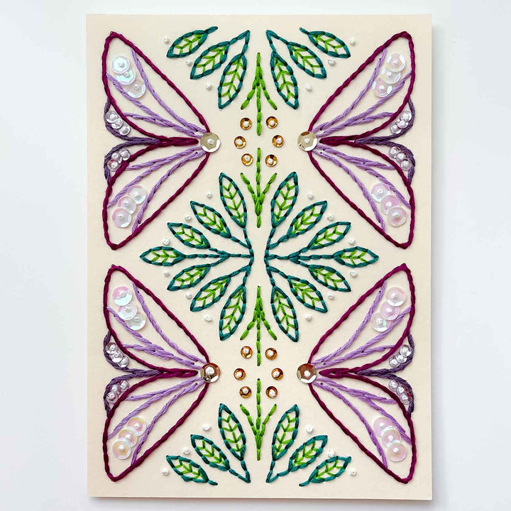 Purple Flutter & Flora Thread Bundle