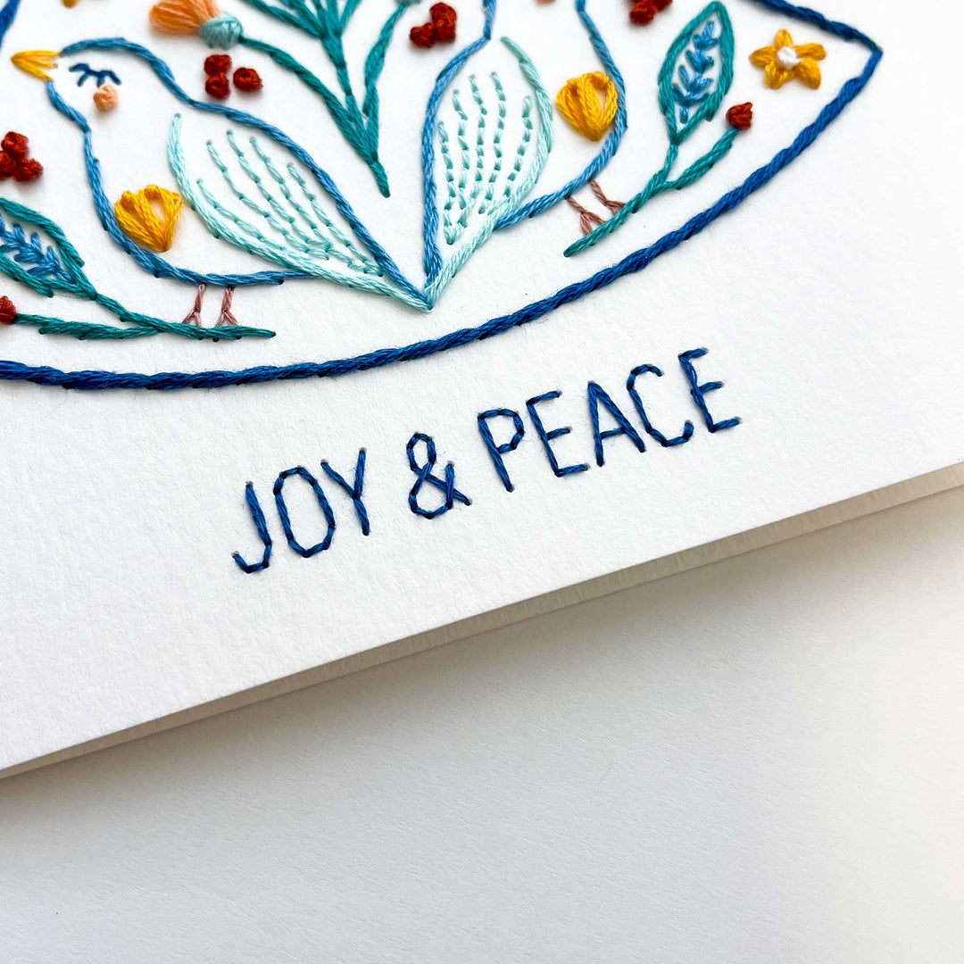 Joy & Peace Card w/Envelope