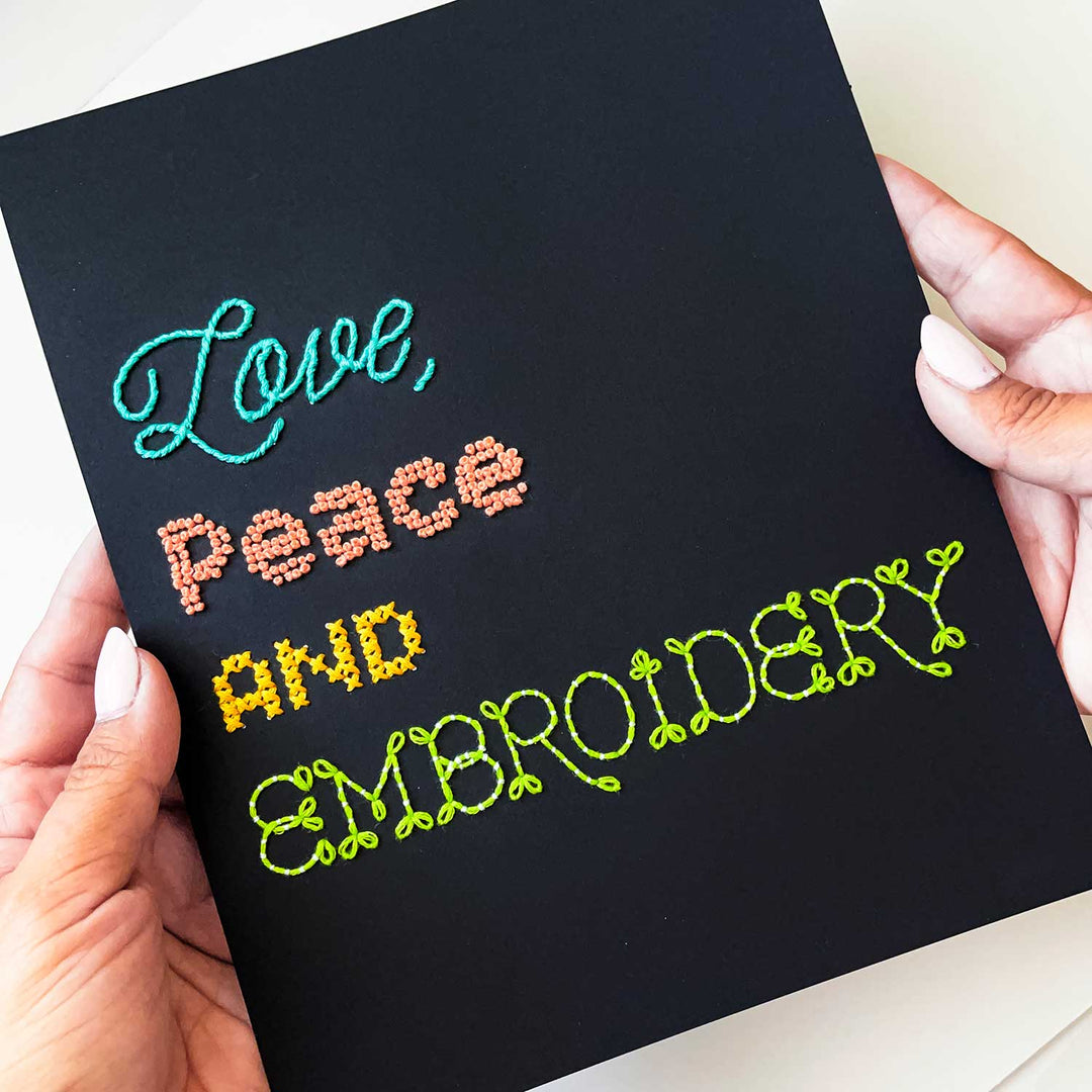Love, Peace & Embroidery PDF
