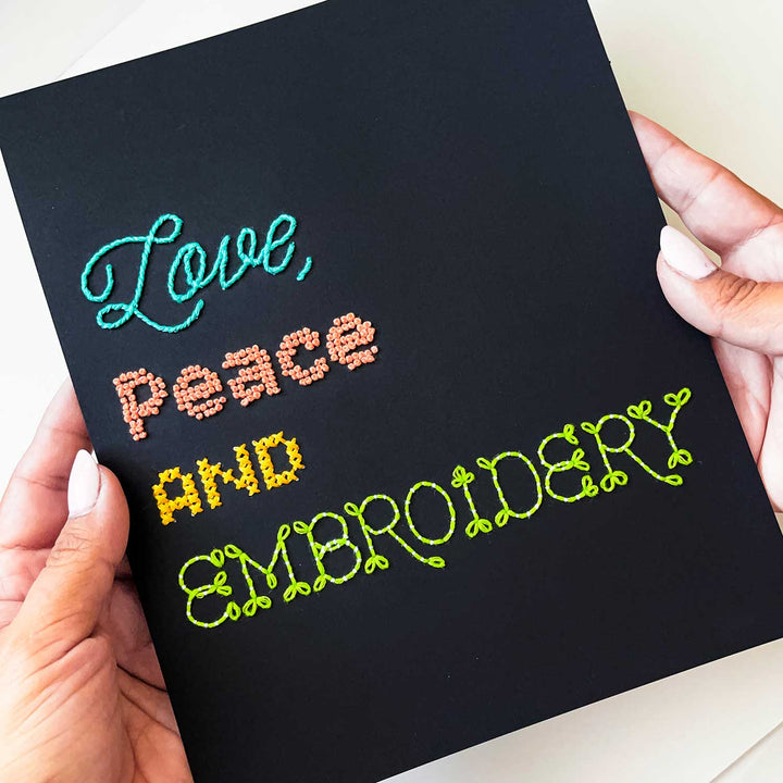 Love, Peace & Embroidery PDF