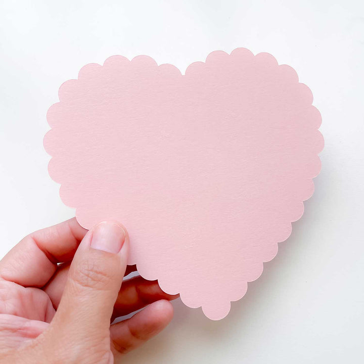 SVG : Scalloped Heart Shaped Cards