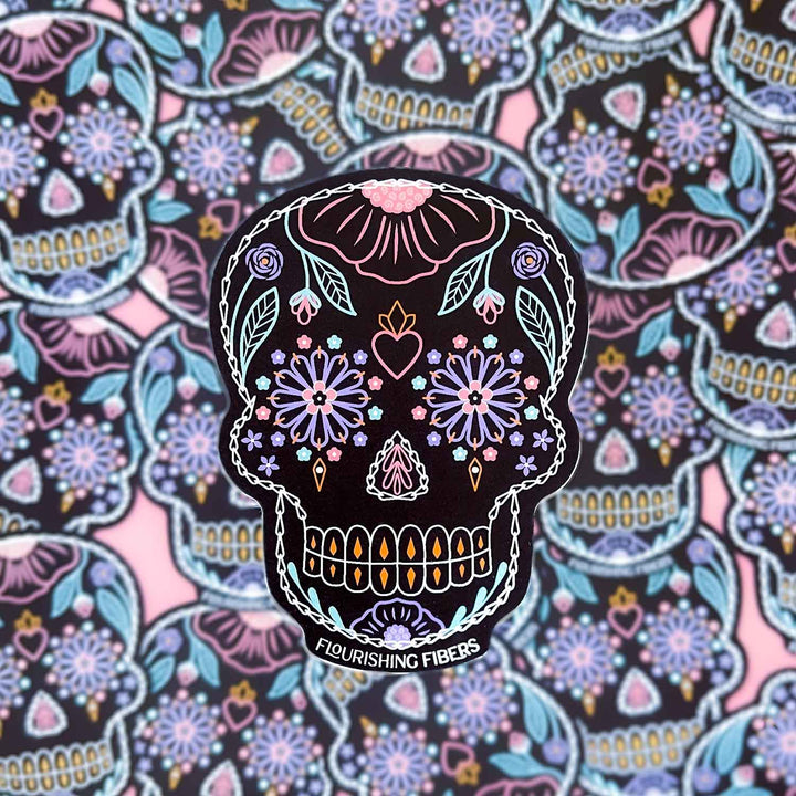 Sugar Skull Sticker