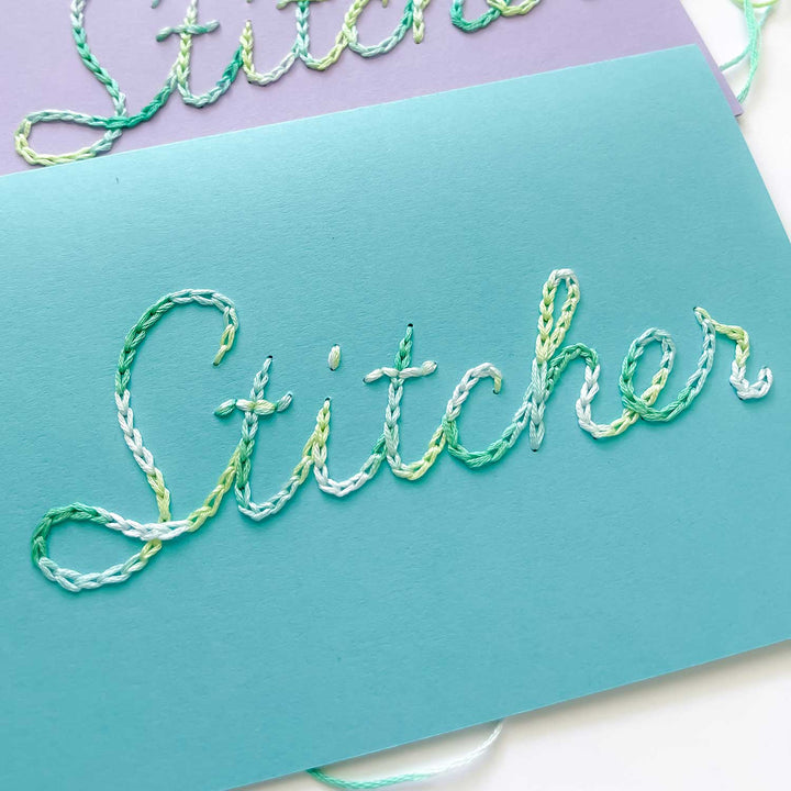 Stitcher Card w/Envelope