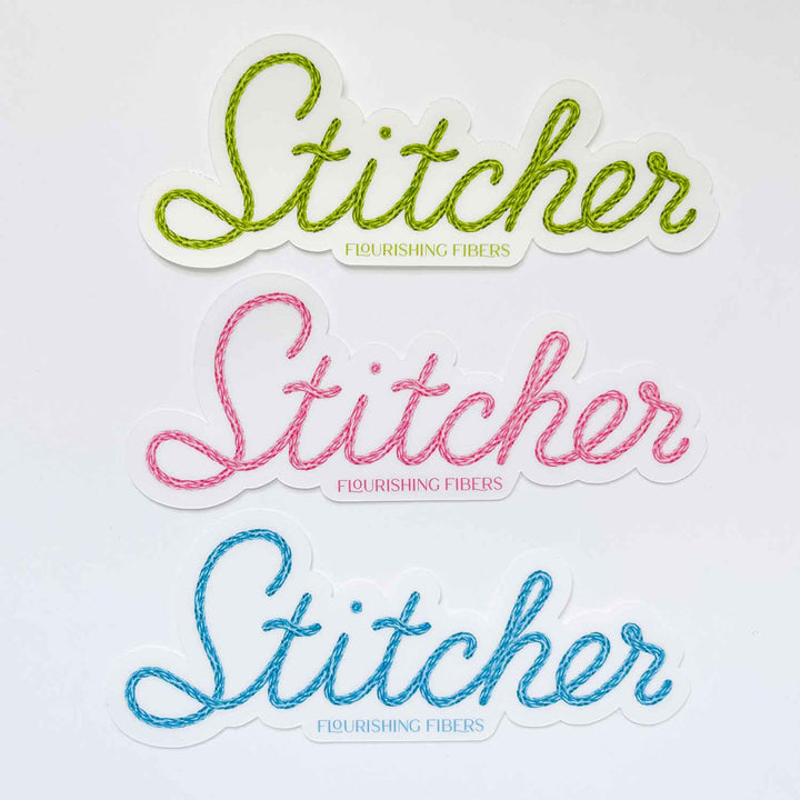 Stitcher Sticker