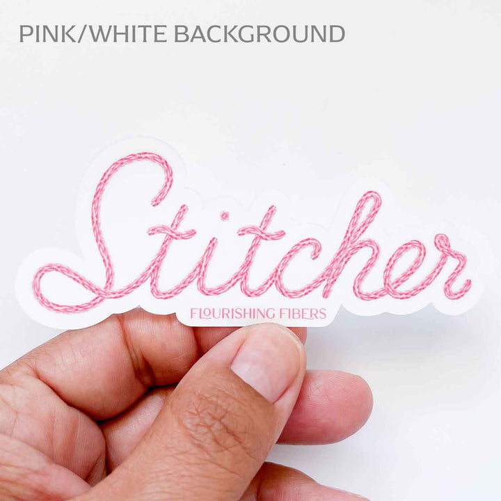 Stitcher Sticker