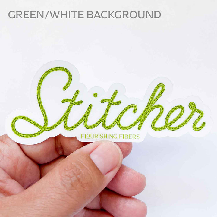 Stitcher Sticker
