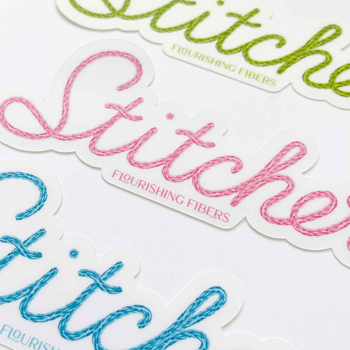 Stitcher Sticker