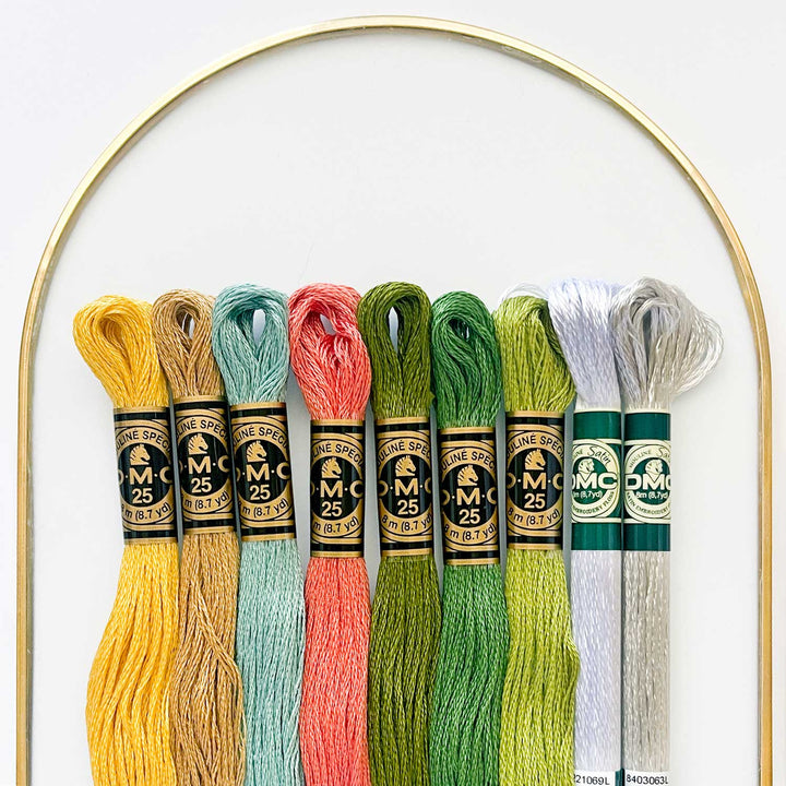 Windowsill Blooms Thread Bundles