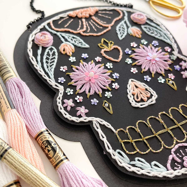 Sugar Skull Wall Hanging