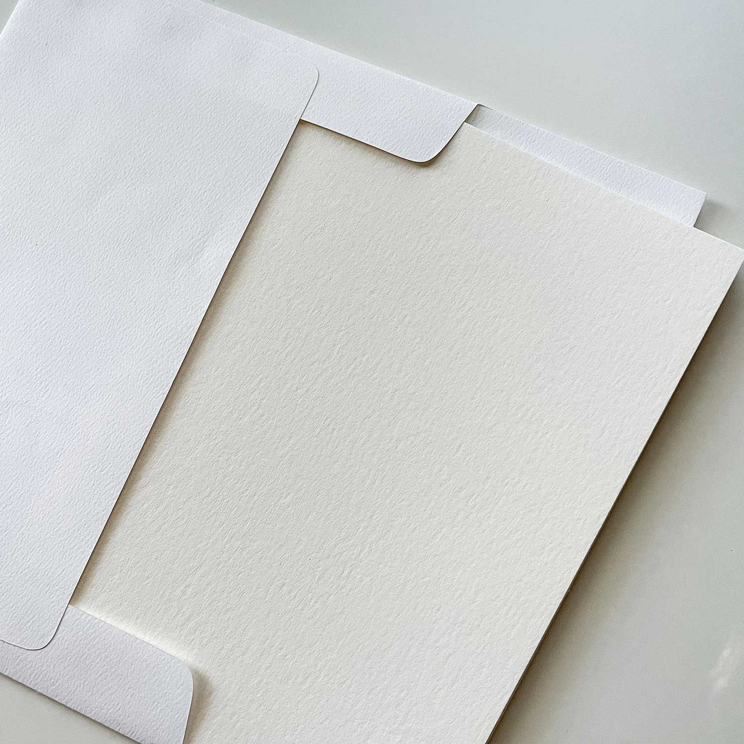 Watercolor Card & Envelope Set