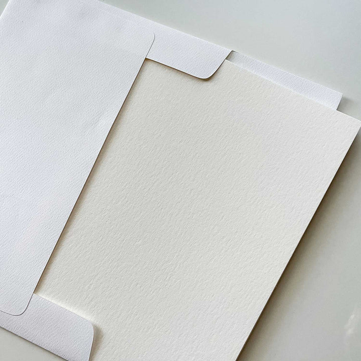 Watercolor Card & Envelope Set