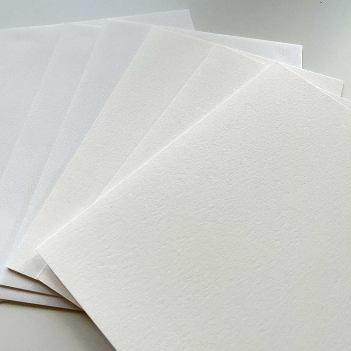 Watercolor Card & Envelope Set