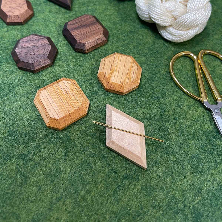 Gem Wood Needle Minders