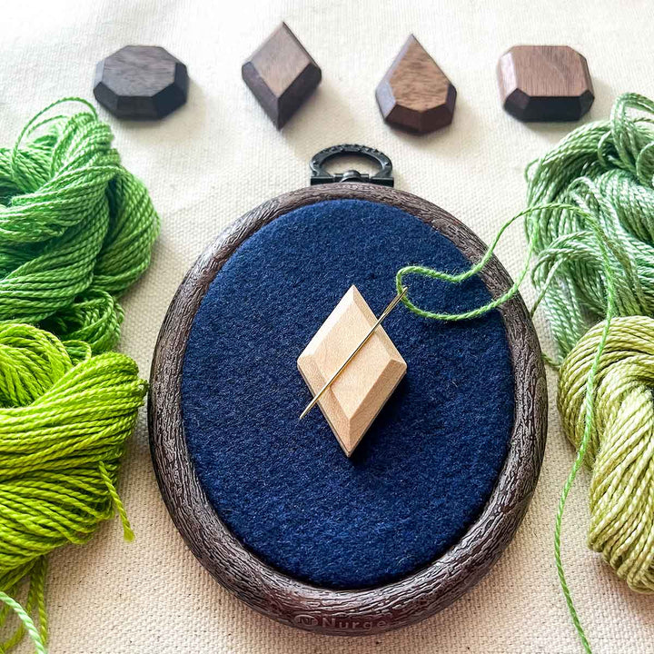 Gem Wood Needle Minders