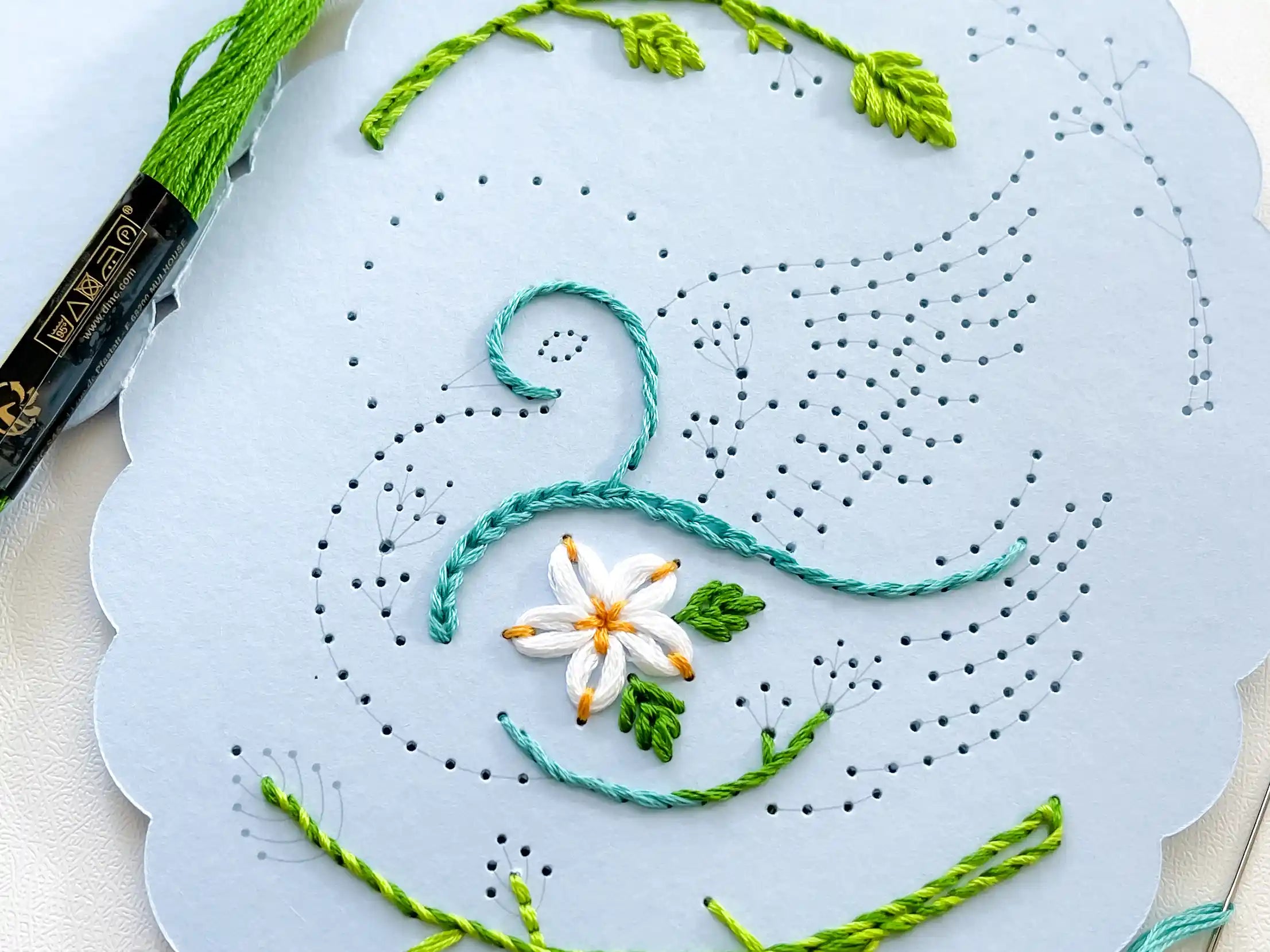 Digital Goods Paper Embroidery – Flourishing Fibers