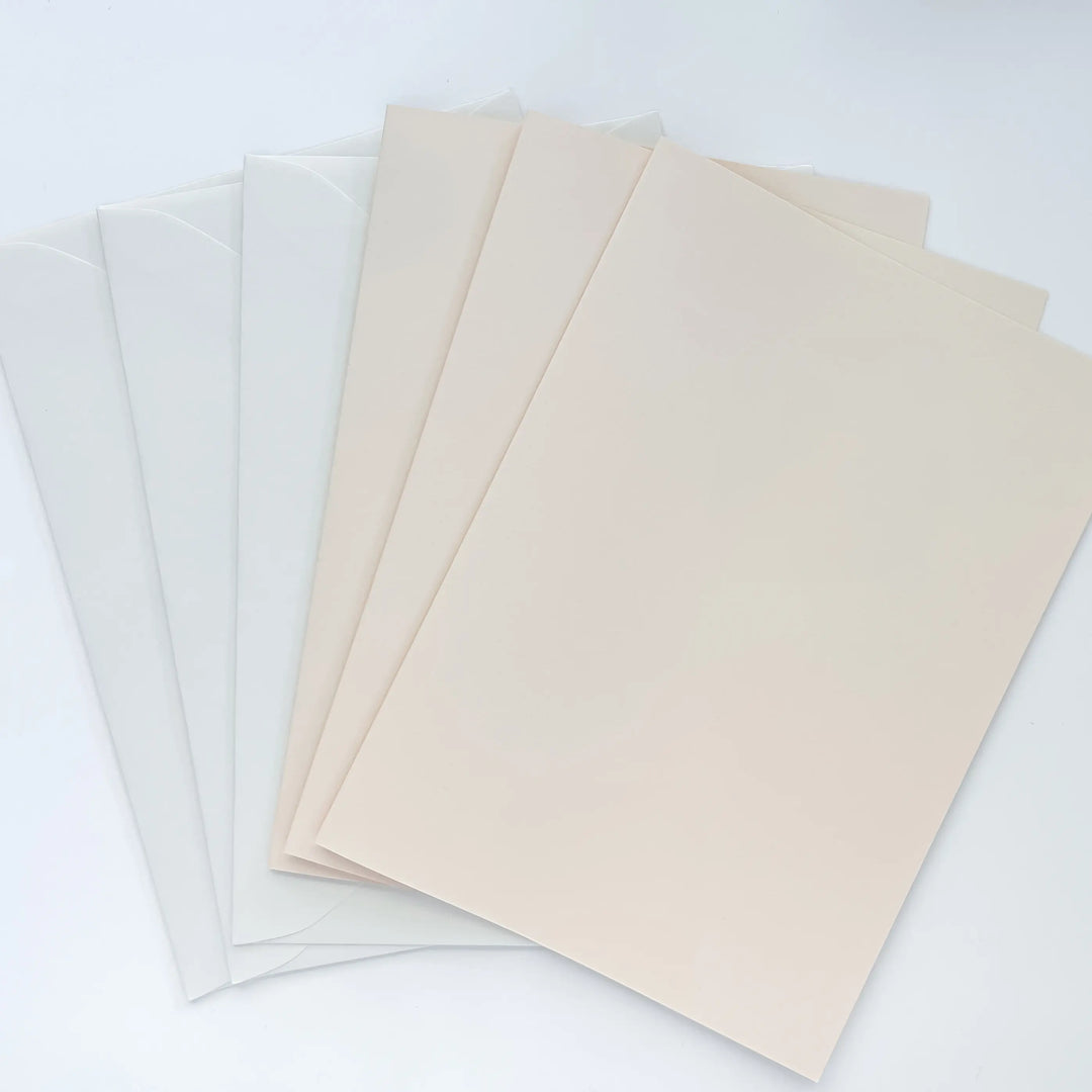 Color A7 Card & Envelope Set