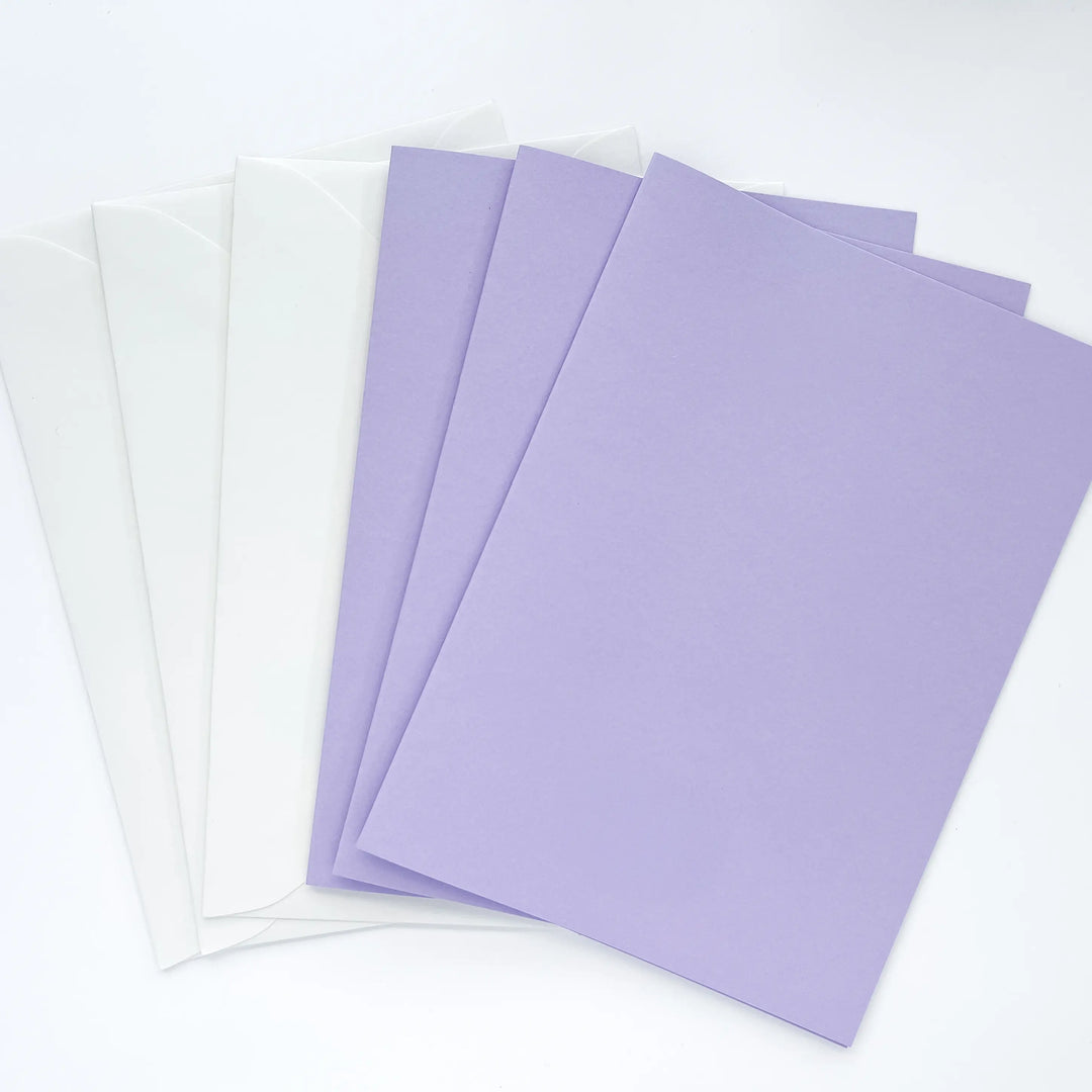 Color A7 Card & Envelope Set