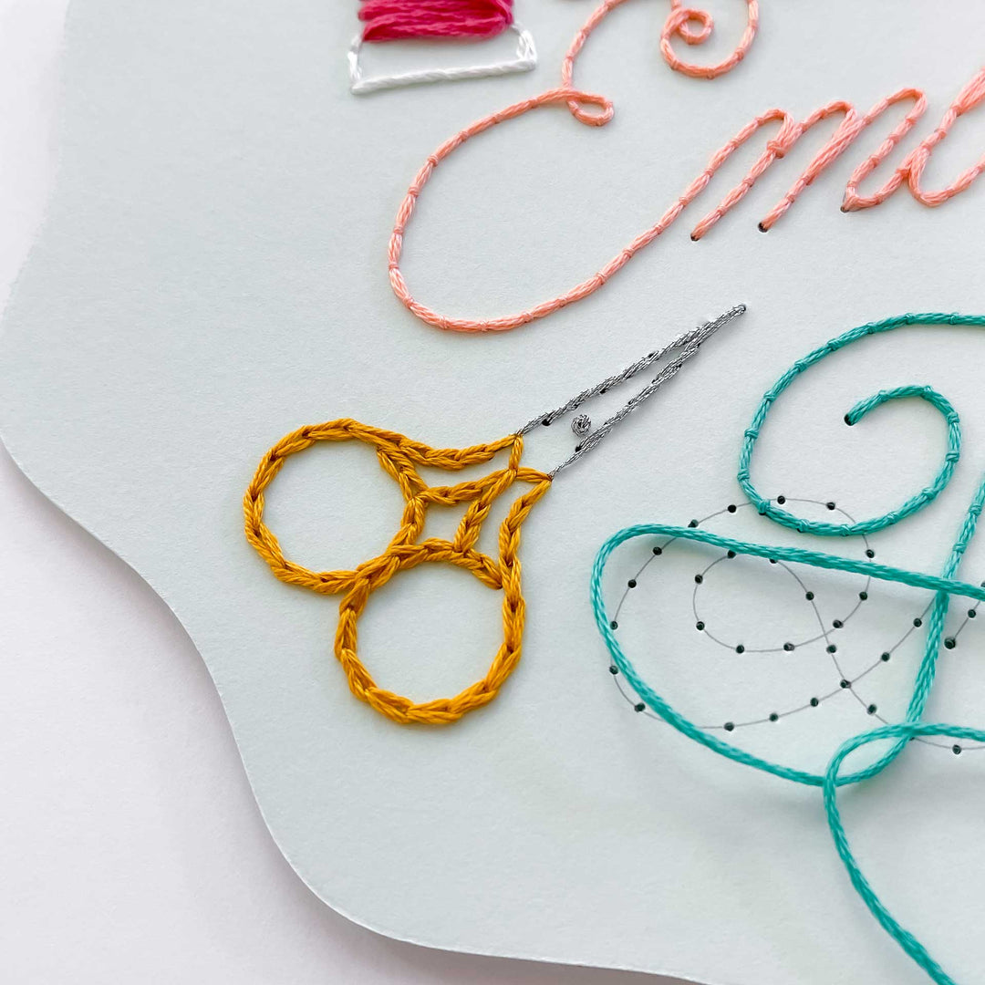 Embroidery is my Therapy Wall Hanging