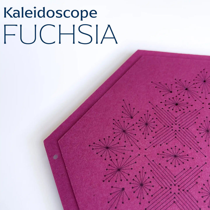 Kaleidoscope Hex Wall Hanging