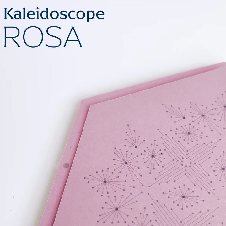 Kaleidoscope Hex Wall Hanging
