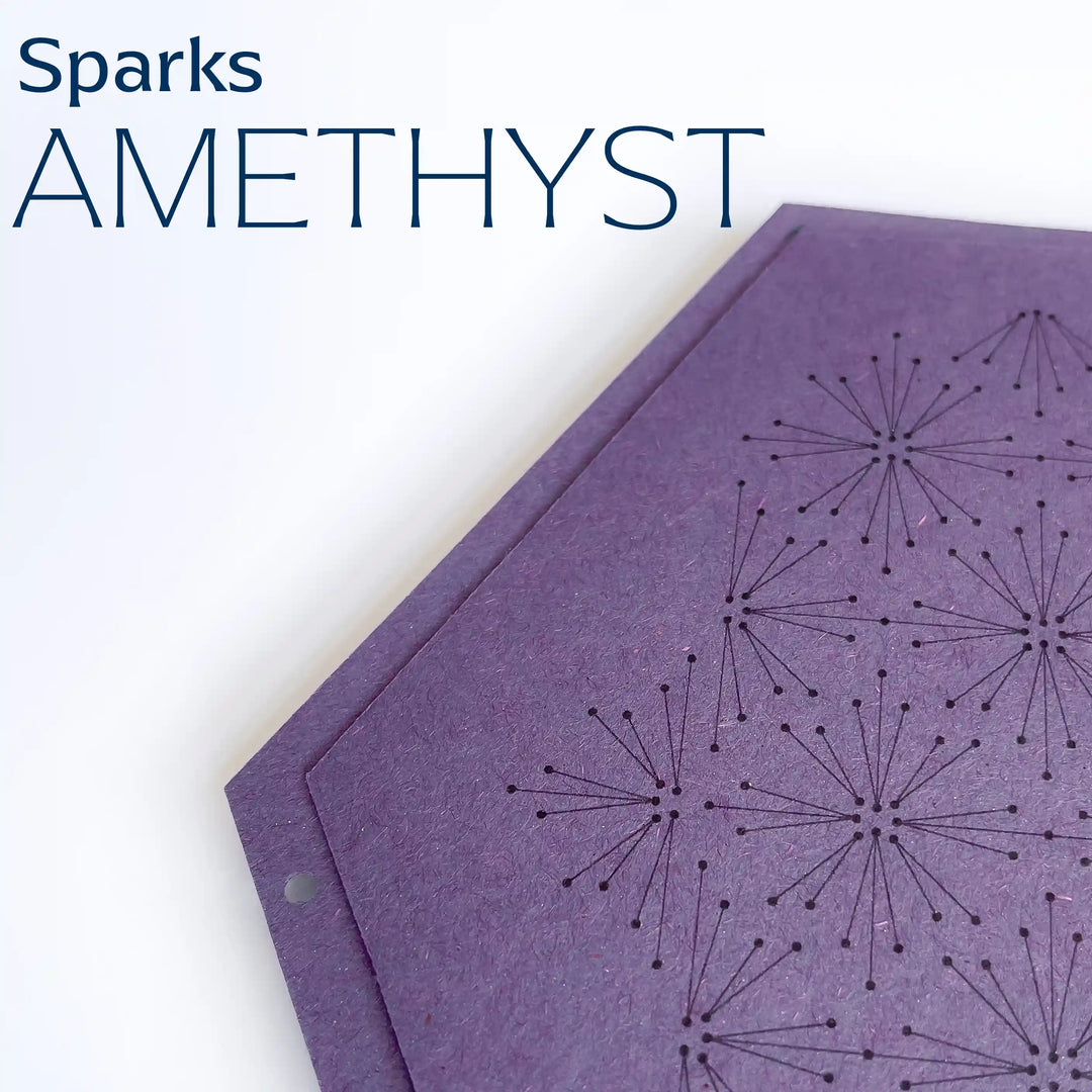 Sparks Hex Wall Hanging