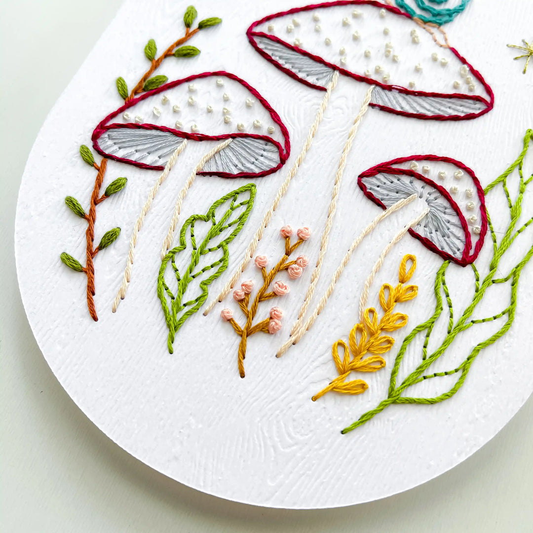 Mushroom Forest & Snail Wall Hanging