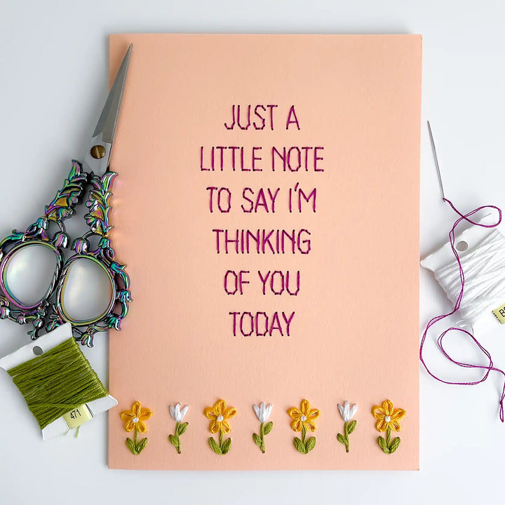 Paper Stitch Sans Font + Templates