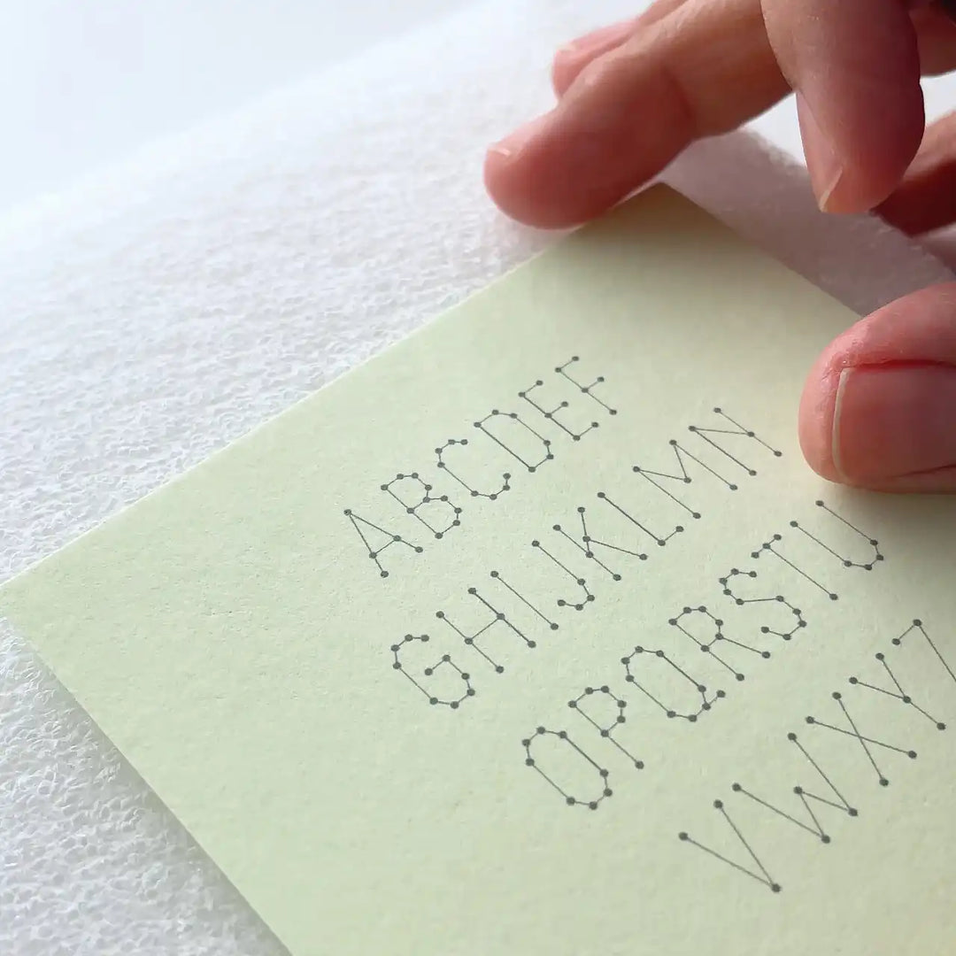 Paper Stitch Sans Font + Templates