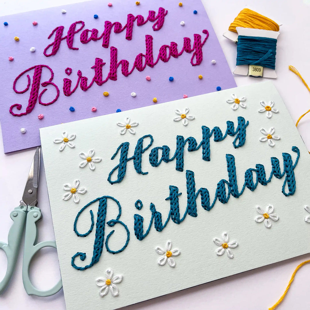 Birthday Daisies & Confetti PDF