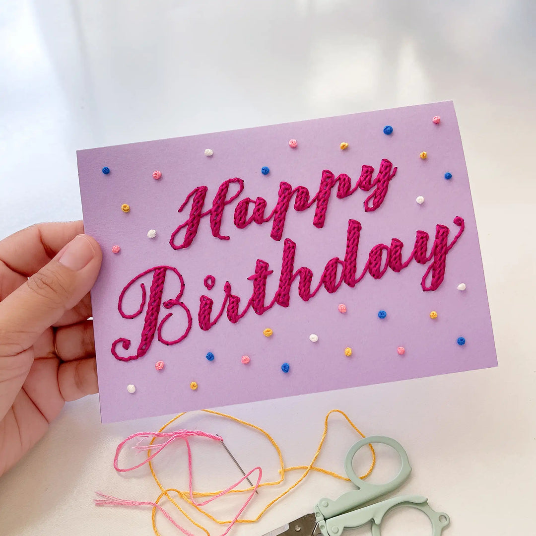 Birthday Daisies & Confetti PDF