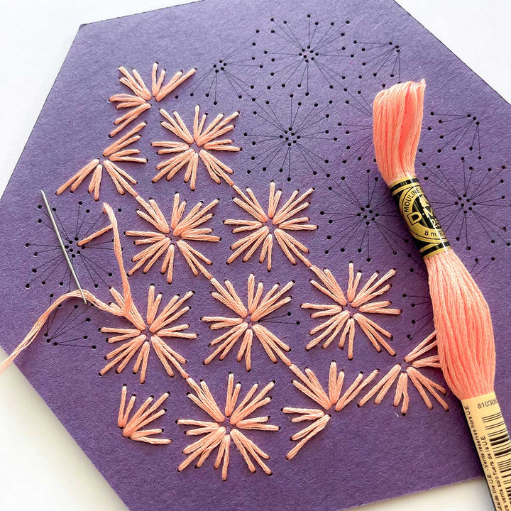 Sparks Hex Wall Hanging