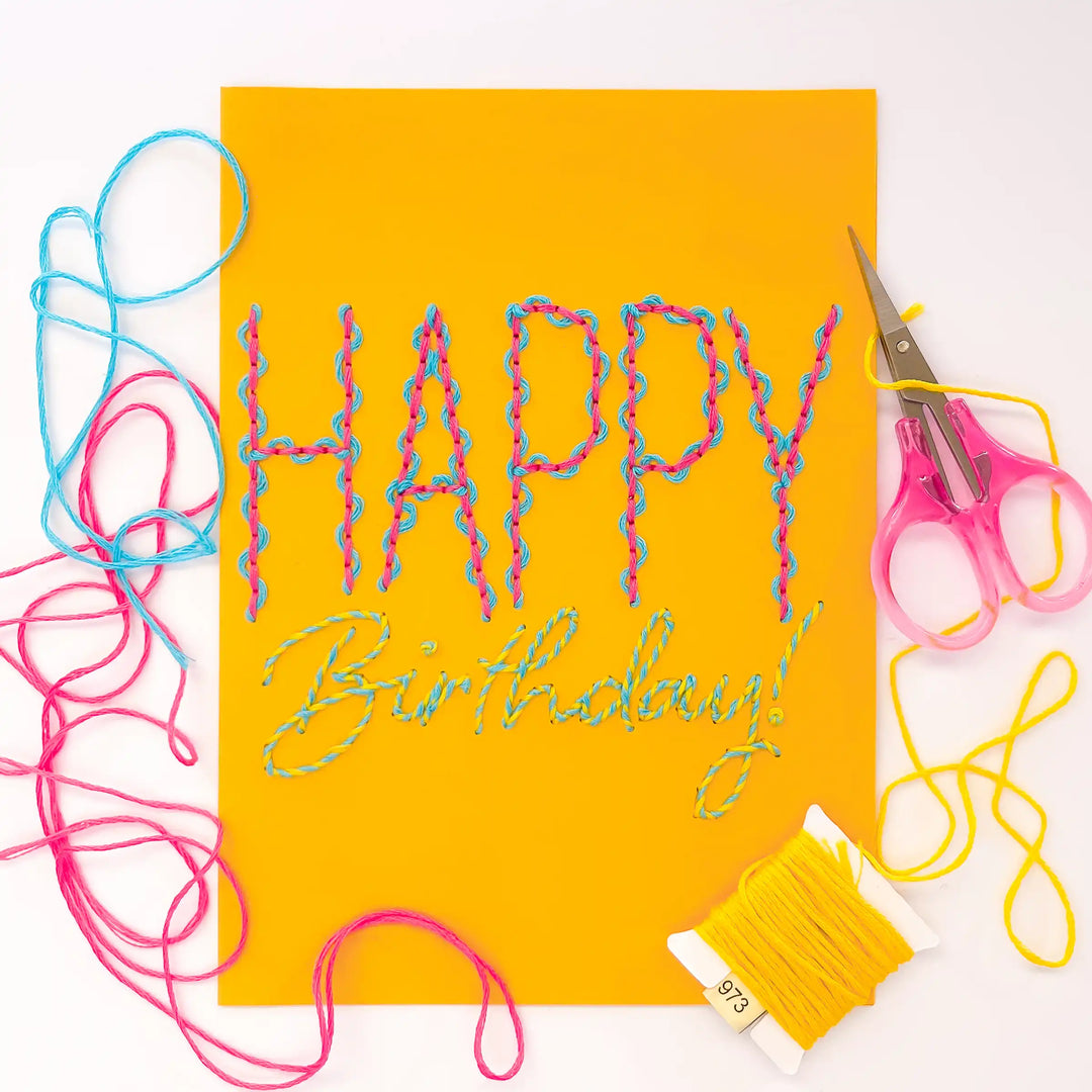 Squiggles & Swirls Birthday PDF