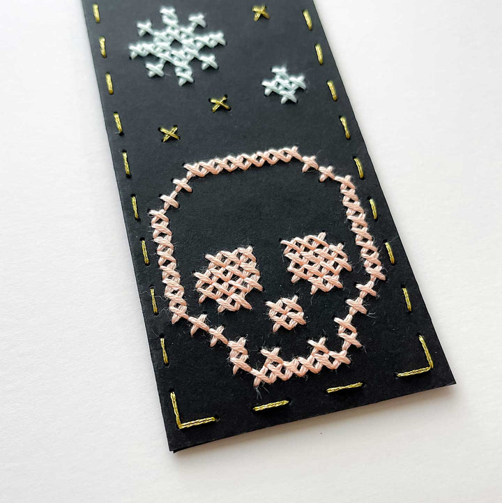 Starlit Skull Bookmark PDF